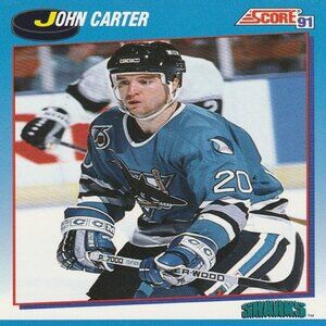 John Carter - 1991 Score '91 Hockey Card